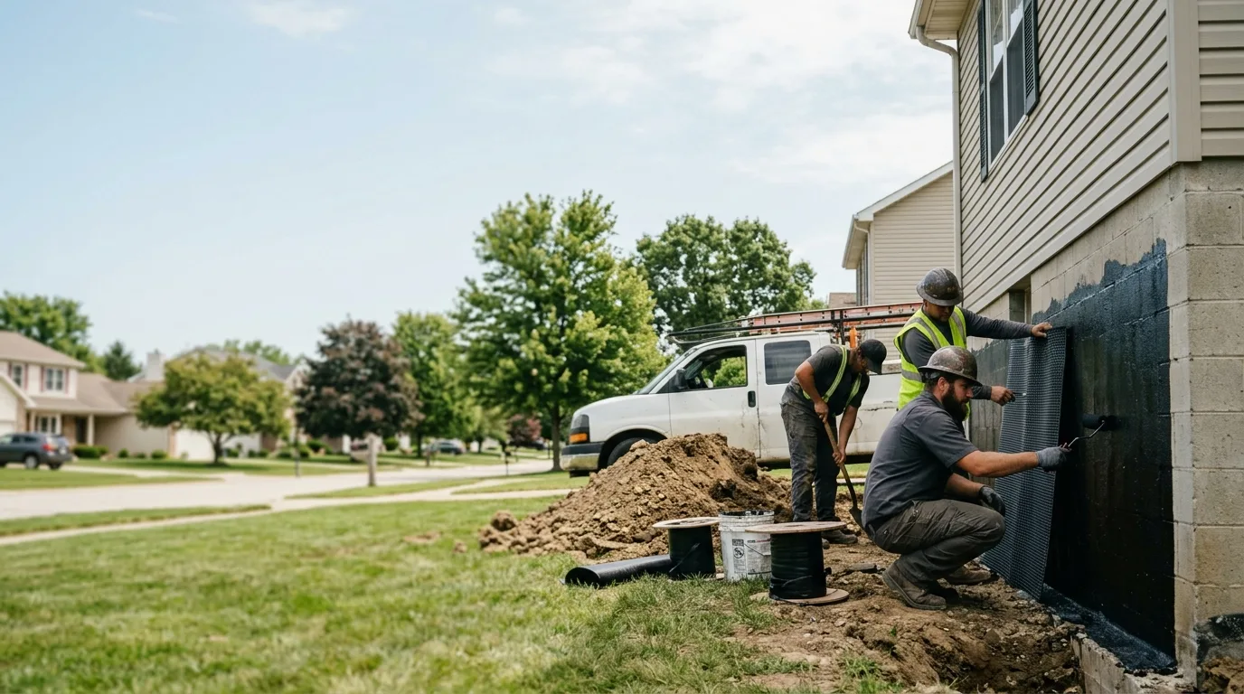 Basement Waterproofing in Luthersburg, PA near me